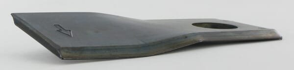 Kairysis šienapjovės peilis (LH), 88 × 40 × 3 mm, skylė Ø19 mm, tinka Welger, 25 vnt. pakuotė, 0982150800KR - Image 2