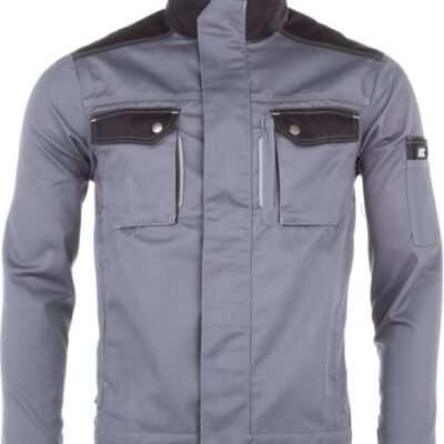 Darbinė striukė Original, pilka / juoda, dydis 5XL, KW101030090068