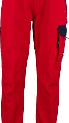 Darbinės kelnės Original, raudonos / tamsiai mėlynos, dydis 3XL, KW102030080122