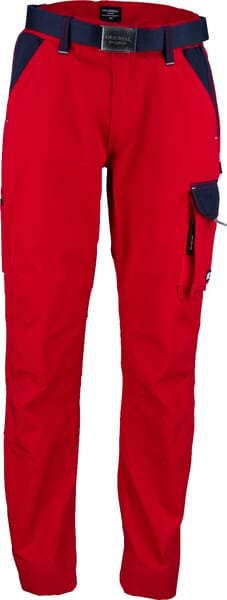Darbinės kelnės Original, raudonos / tamsiai mėlynos, dydis M, KW102030080092