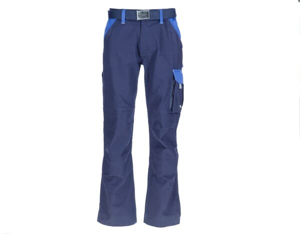 Darbinės kelnės Original, tamsiai mėlyna / karališka mėlyna, 100 % medvilnė, dydis 3XL, KW102035085122