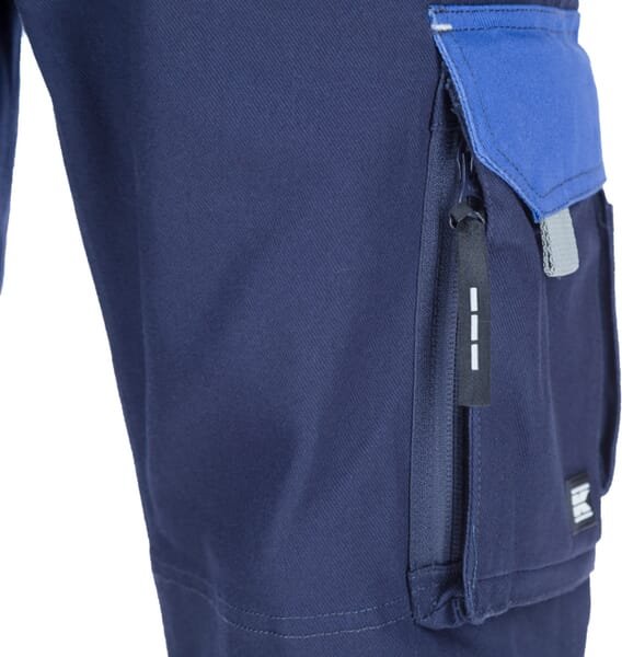 Darbinės kelnės Original, tamsiai mėlyna / karališka mėlyna, 100 % medvilnė, dydis 2XL, KW102035085114 - Image 4