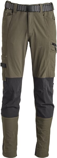 Darbinės kelnės Kramp 4 Way Stretch, alyvuogių, dydis 38–42" / L32", KW202545002106