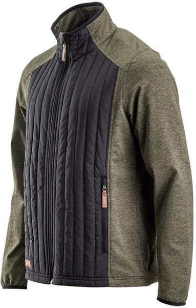 Vyriška hibridinė fliso striukė, alyvuogių, dydis XS, KW506401902046 - Image 9