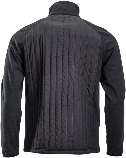 Vyriška hibridinė fliso striukė, anglies, dydis 2XL, KW506401911060 - Image 8