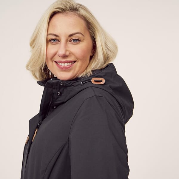 Moteriška shell striukė, anglies, dydis XL, KW508101011042 - Image 4