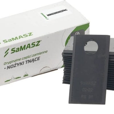 Šienapjovės peilių komplektas, 18 vnt., 96 × 48 × 3 mm, tiesūs, MINO000002PAC