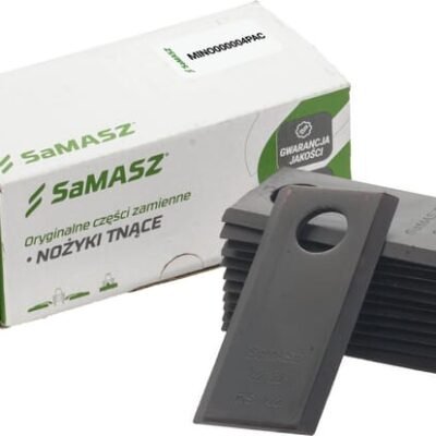 Šienapjovės peilių komplektas, 12 vnt., 102 × 46 × 3 mm, tiesūs, MINO000004PAC