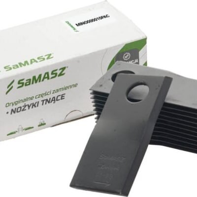 Šienapjovės peilių komplektas, 12 vnt., kairiniai, 115 × 49 × 4 mm, MINO000010PAC