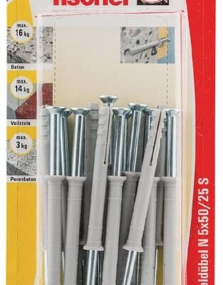 Fischer Nail kištukas+varžtas 20 N550ZK