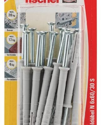 Fischer Nail kištukas+varžtas 15 N660ZK