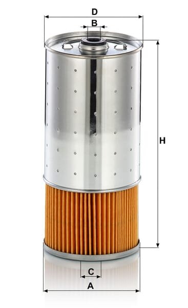 Alyvos filtro elementas MANN-FILTER PF10551X - Image 2