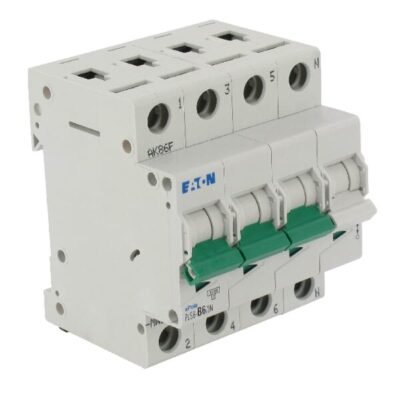 Mini automatinis jungiklis 6A, 3P+N, B PLS6B63N