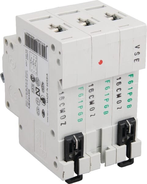 Mini automatinis jungiklis 16A, 3P, C PLS6C163 - Image 2