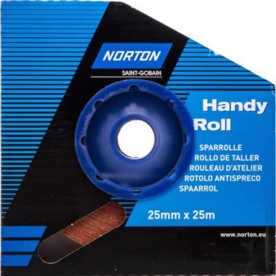 Sanding cloth, 25 m X 25 mm 150 gr Norton PP35007