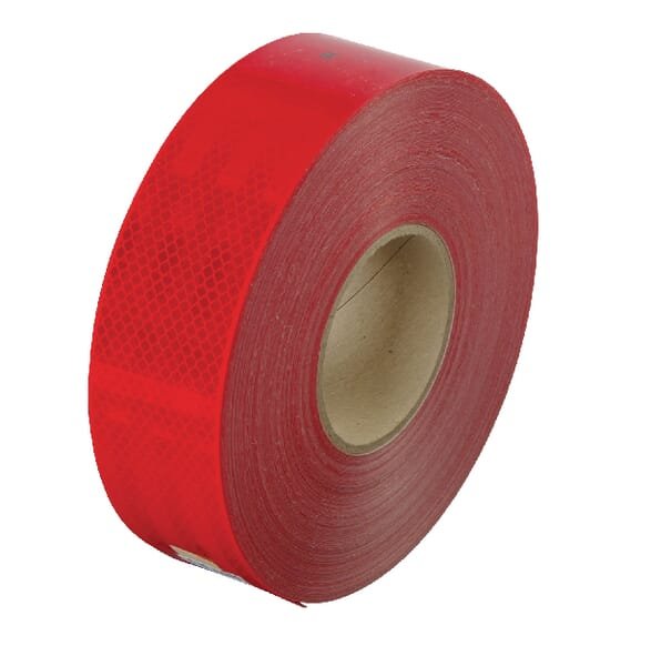 Įspėjamasis lipdukas raudonas RF550R