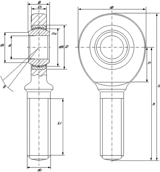 Stūmoklio koto antgalis SA45TXE2LS - Image 2