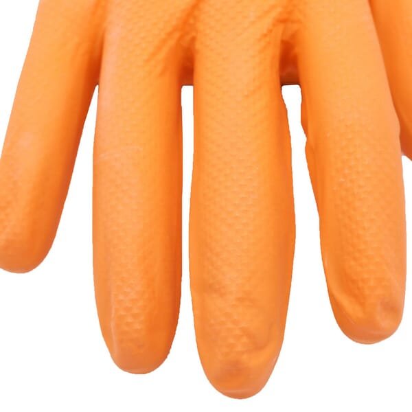 Vienkartinės nitrilinės pirštinės Gentle Grip, oranžinės, dydis XXL, 90 vnt., RX84ORGDPXXL - Image 3