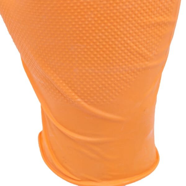 Vienkartinės nitrilinės pirštinės Gentle Grip, oranžinės, dydis XXL, 90 vnt., RX84ORGDPXXL - Image 4