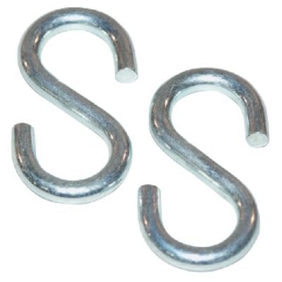 Grandinės S kabliukas 4 mm Nr.40 nerūdijantis plienas A2 SH04RVS