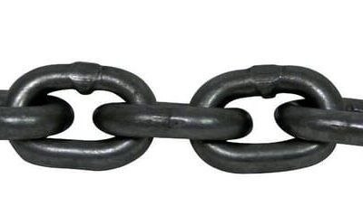 Grandinė Ø4mm x 16mm juoda Kramp SK04B