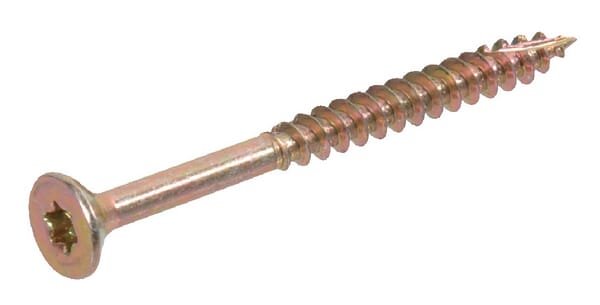 Medvaržtis plokštėms 6x160mm TX30, įleidžiama galvutė, Kramp SPT6160P100