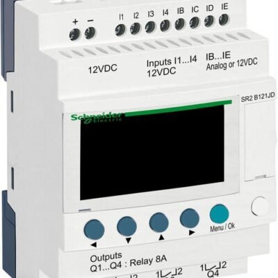 Zelio išmanioji relė, 8I/4RO, 12VDC SR2B121JD
