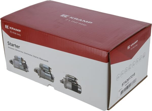 Starteris 12V, 9 dantų, CW STA2617215 - Image 6