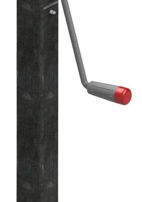 Atraminės kojos šoninė rankena 60x560mm STR35WF