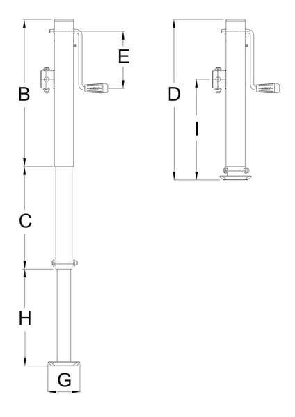 Atraminė koja STRDG590X5W - Image 2