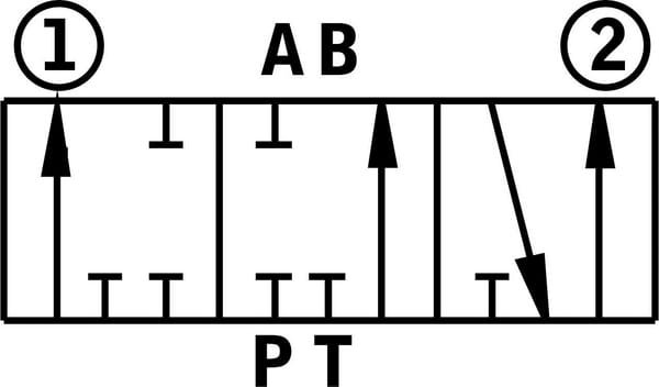 Valdymo vožtuvas SD5/3-P-3x38-AET SD53005 - Image 2