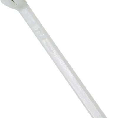 Kabelinis dirželis 6.9x340mm, baltas, nailonas/nerūdijantis plienas, maks. diametras 90mm, pakuotė 100, Thomas and Betts TY527MR