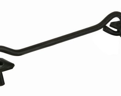 Durų kabliukas 6" juodas TO4268B