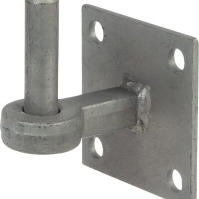 Vartų kabliukas 4" su plokšte, 3/4" kaištis TO8254A