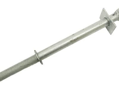 Vartų kabliukas, prisukamas, 16", kaiščio Ø19mm TO8255E