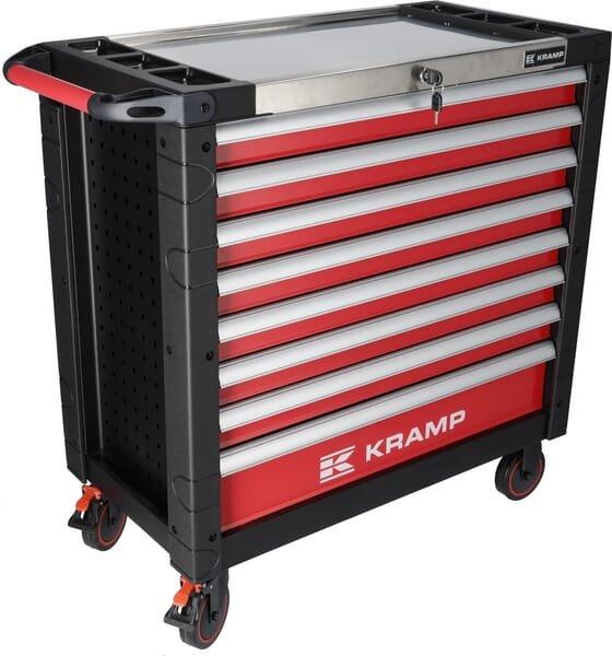 Įrankių vežimėlis XL, 8 stalčiai TT150801KR