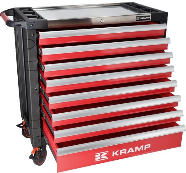 Įrankių vežimėlis XL, 8 stalčiai TT150801KR - Image 2