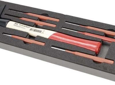 Plaktuko ir išmušėjų rinkinys, 7 vnt. TT807001