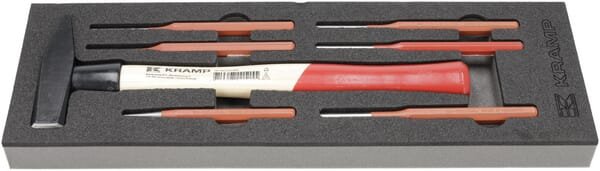 Plaktuko ir išmušėjų rinkinys, 7 vnt. TT807001 - Image 2