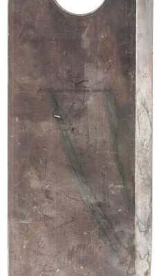 Pjovimo peilis kairys 141x50x4 mm, skylė 19 mm, tinka Vicon VGLE325