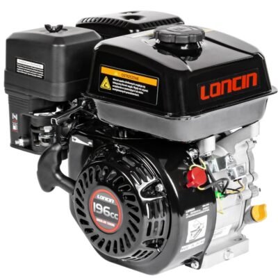 Loncin G200F-R-S benzininis variklis 196 cm³ – horizontalus velenas 19 mm × 58 mm