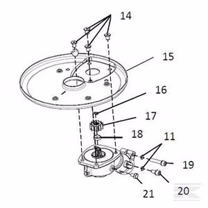 Mechaninės rotacinės pjovimo žirklės Idech ASKVW23, 258 mm - Image 2