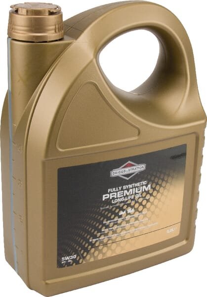 Sintetinė variklinė alyva SAE 5W-30, 5 l Briggs & Stratton Long life, Engine – 100009S