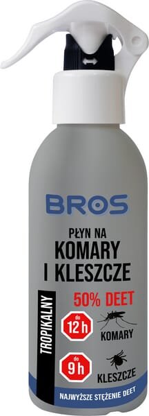 Apsauginis purškalas su pompa nuo uodų ir erkių 50 % DEET Bros 15941762 - Image 2