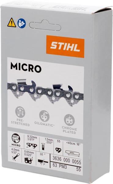 Pjūklo grandinė 63 PM3 Picco Micro Stihl 36360000055