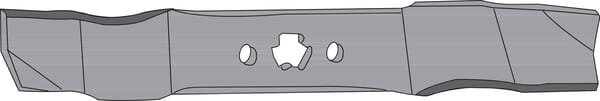 Mulčiuojantis vejapjovės peilis MTD 379 mm FGP010054 / 742-0612A / 742-0612 - Image 2