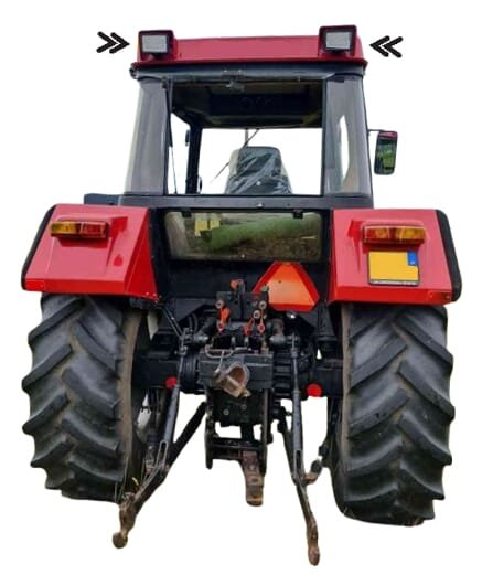 LED darbinis žibintas 40 W, 5600 lm Universal, Case IH 12, 24 V, 157 mm, 117 mm, OEM 1328615C1 – LA10630 - Image 9
