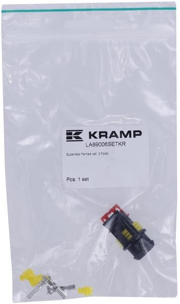 Superseal 2 kontaktų jungties rinkinys Kramp LA89006SETKR - Image 4