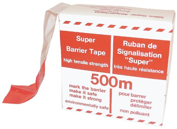 Barrier Tape r/w 80mm 500m Wemas WB99362 - Image 4