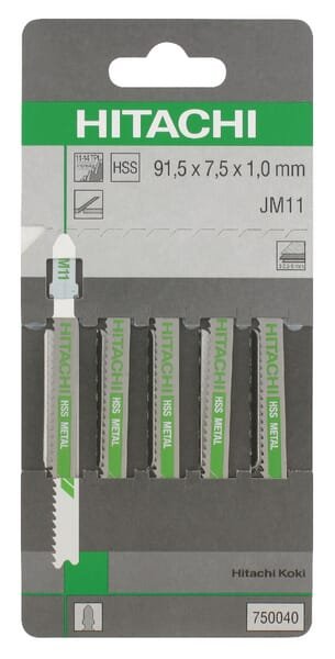 Jigsaw blades skirta metal JM11 (5x) HiKOKI – 750040NF - Image 2